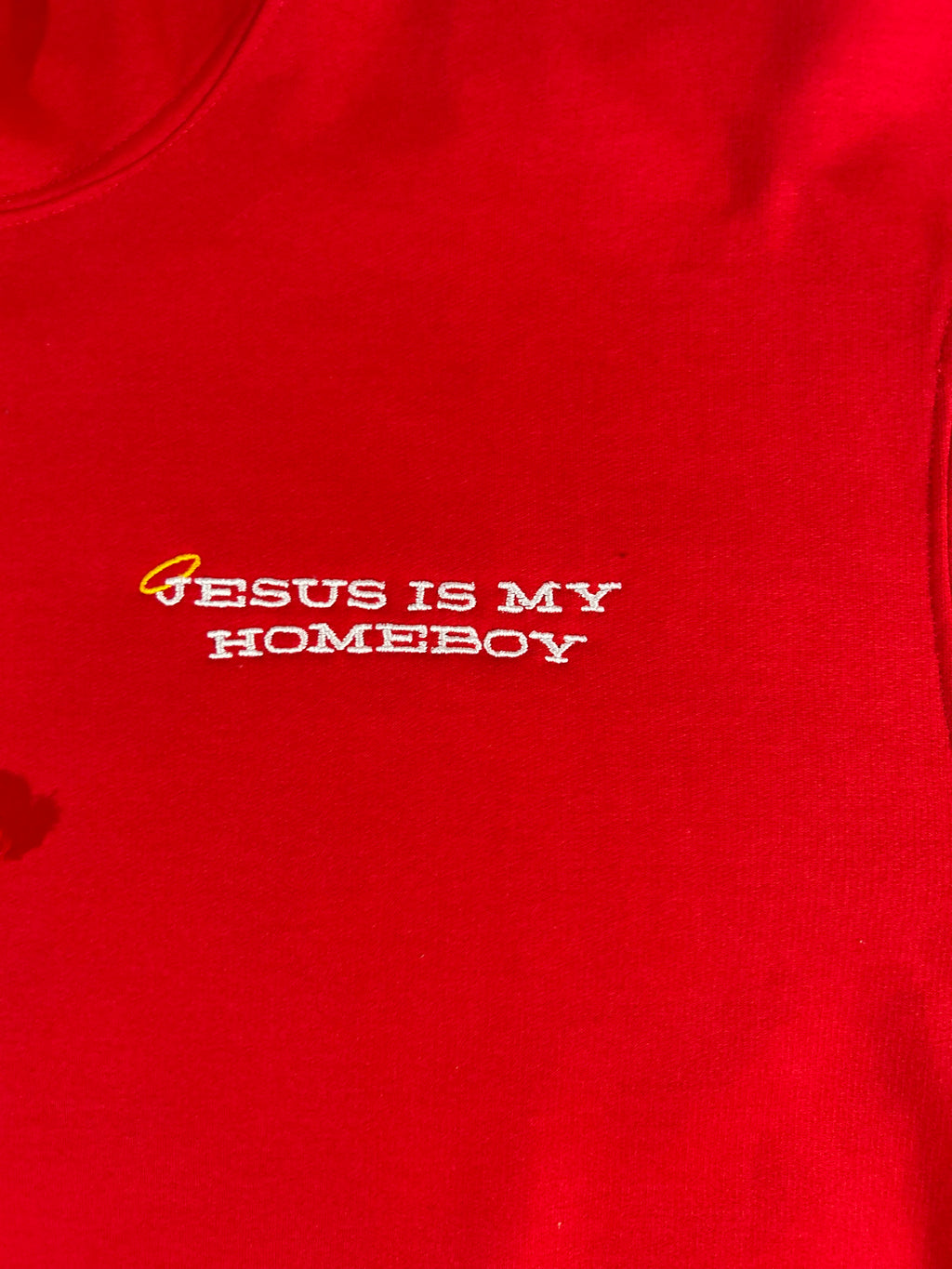 Homies & Hugs Premium Hoodie (Red)