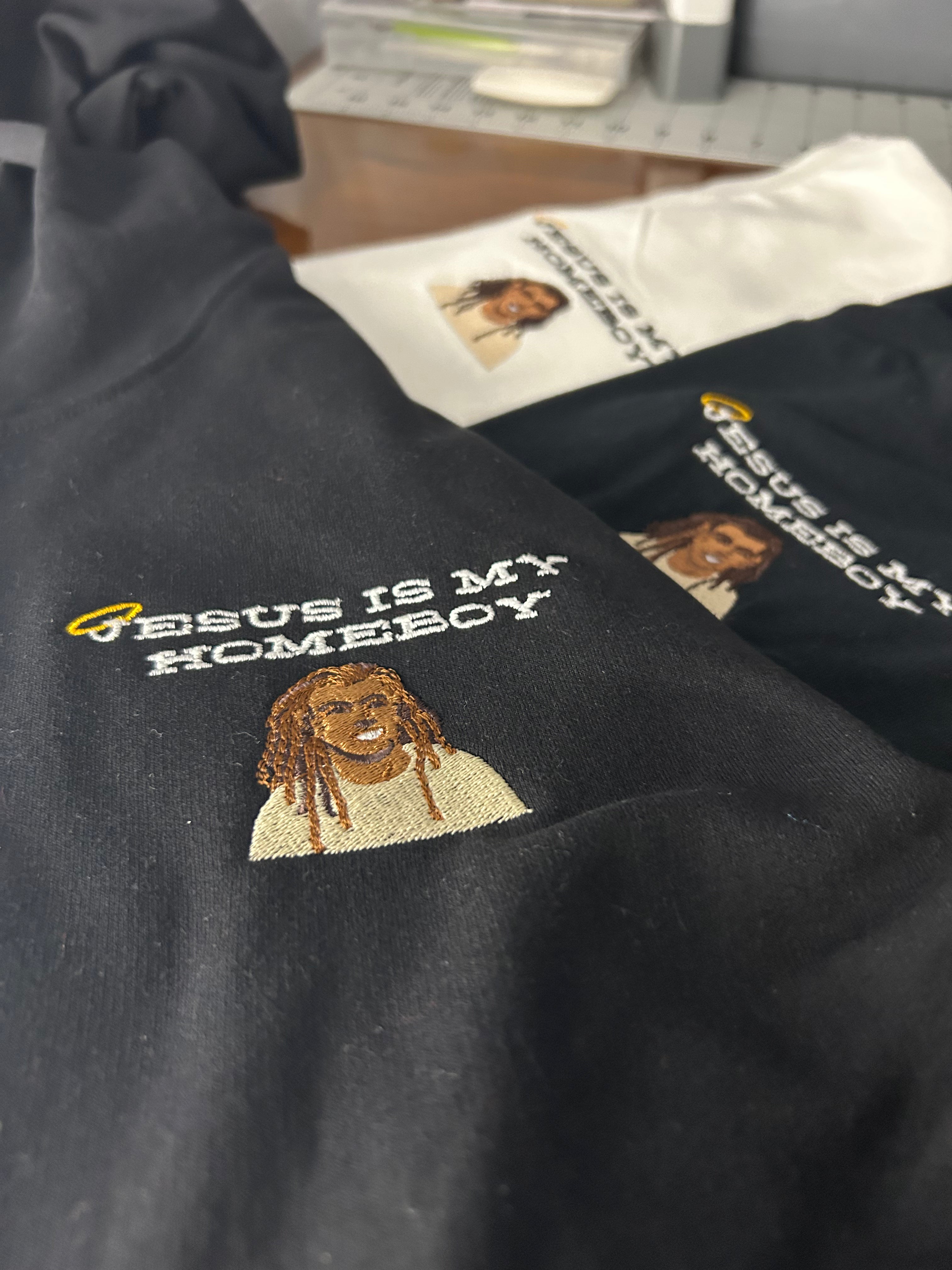 The Homeboy Original – Embroidered Christian Tee